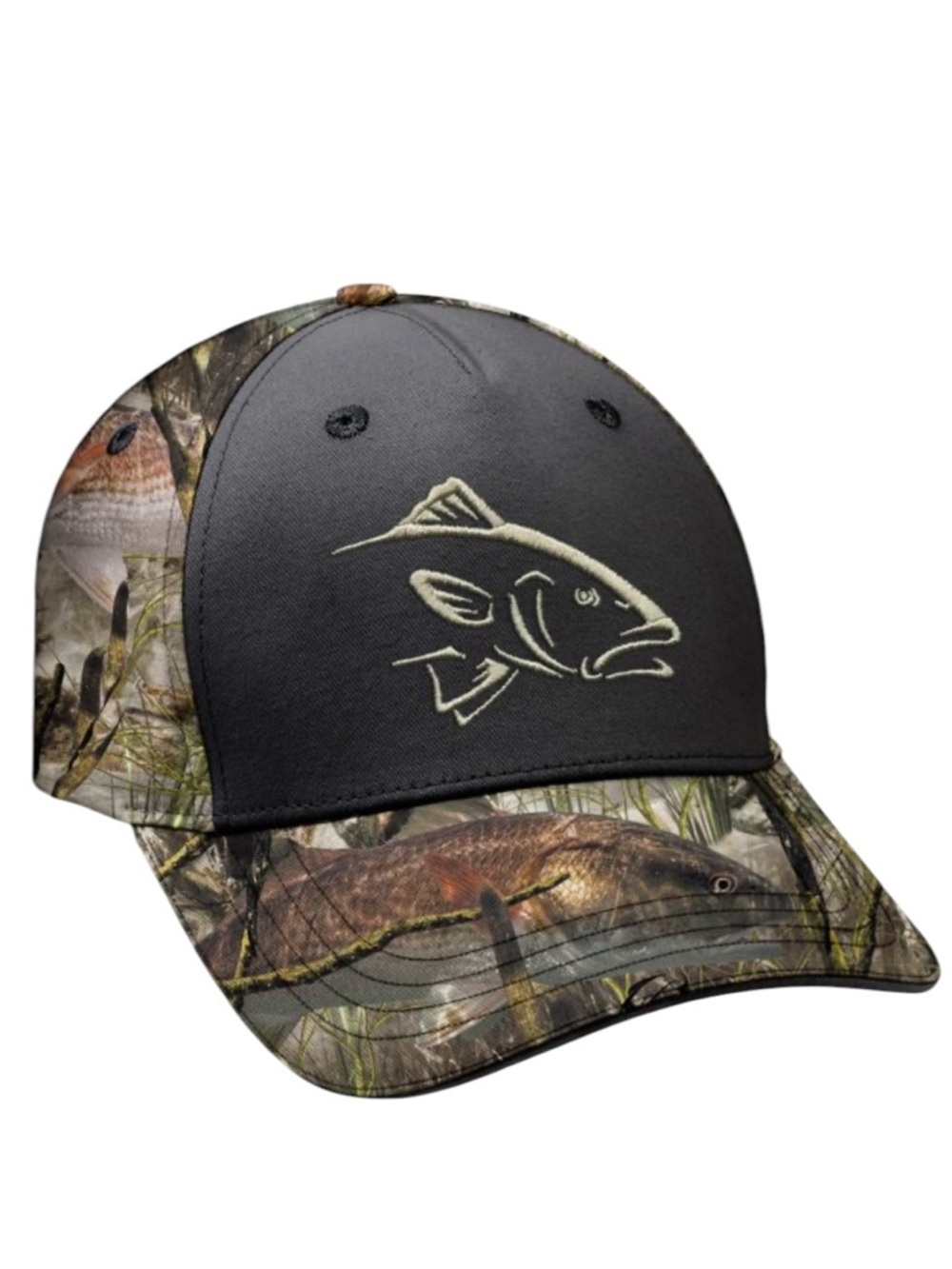 FISHOUFLAGE: NWT Shadow Strike Cap / Hat (Redfish)